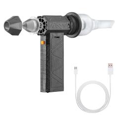 XCPHGFM Mini Ventilador Turbo Jet 52m/s Ventilador Turbo Violento 130000 RPM Ventilador Poderoso Recarregável