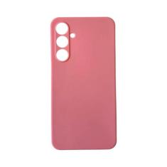 Capa Aveludada + Película Gel Privativa Para Samsung A16 5G - DB, Rosa