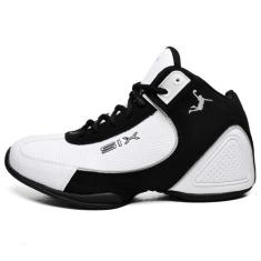 Tênis Basquete Masculino Charge Six Street Branco/Preto, 38