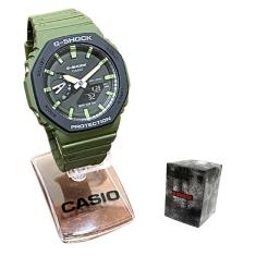 Relógio Casio Masculino Anadigi G Shock Verde GA-2110SU-3ADR