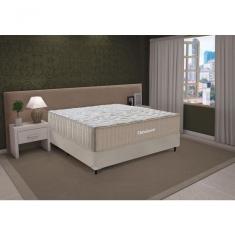 Cama Box E Colchão Viscomemory – Casal (138x188) – Ortobom