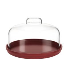 Porta Queijo Minas, Coza, 10134/3465, Vermelho Bold