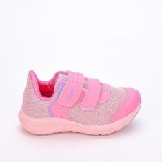 Tênis Infantil Baby Feminino Energy Respitec Kidy Rosa Lilas