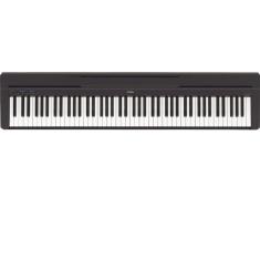 Piano Digital Yamaha P-45B 88 Teclas 10 Sons 64 Notas Polifonia Preto