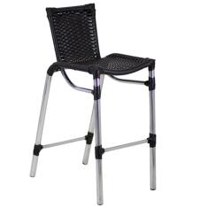 Banqueta Alumínio Fortaleza Alta Para Balcão, Cozinha e Área