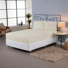 Jogo De Lençol Ponto Palito Simples 3 Peças King Algodão - Riffo Store