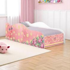 Cama Fun Porquinho Pig Solteiro Com Colchão - Kids Mobili