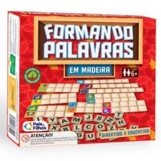 Jogo Pedagógico Formando Palavras - Pais & Filhos
