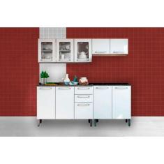 Cozinha Completa Modulada Bertolini 4 Peças Branco