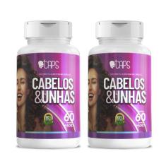 MULTIVITAMÍNICO CABELOS E UNHAS - 500mg (60 Cápsulas) +CAPS, 2