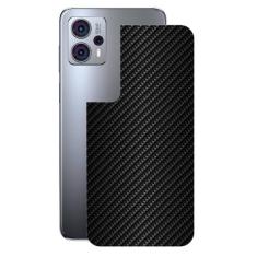 Película Moto G23 - Traseira Fibra Carbono Preta - Gshield