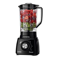 MONDIAL Liquidificador Turbo Power, Preto, 550W, 110V - L-99 FB
