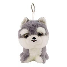 Chaveiro Cachorro Husky 17cm - Pelúcia