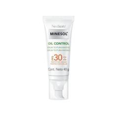 Protetor Solar Facial Minesol FPS 30 Oil Control - Sérum Textura Invis