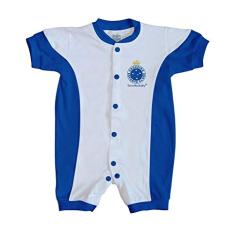 Macacão Bebê Cruzeiro Manga Curta - Torcida Baby