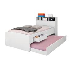 Cama Baú Ravena com Cama Auxiliar Premium – Branco