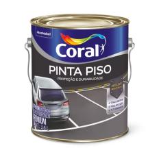 PINTA PISO CINZA MÉDIO 3,6L - CORAL