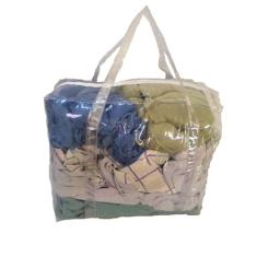 Bolsa Sacola Toda Transparente Para Guardar Roupas Praia CDP Jumbo Gra