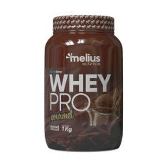 Whey Pro Gourmet  1Kg  - Sabor: Milkshake De Chocolate