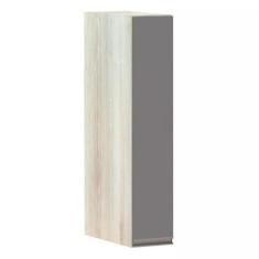 Armário para Cozinha 15 cm 1 Porta Luci Luciane Móveis, Legno Crema/Ci