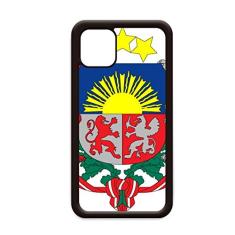 Capa Latvia National Emblem Country para iPhone 12 Pro Max para Apple Mini Mobile Case Shell