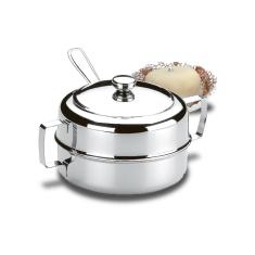 Açucareiro Com Colher Brinox Jornata 300 g Aço Inox