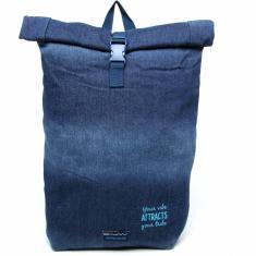 Mochila Sport Gabriela Pugliesi Jeans Azul Dmw Jeans