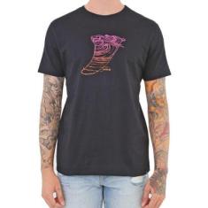 Camiseta Hurley Silk Quilha Masculina-Masculino