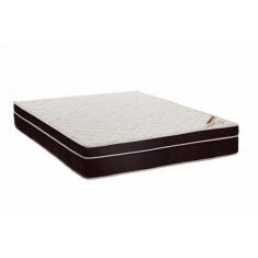 Colchão Casal Exclusive Ortopédico D26 (28x138x188) Branco e Marrom
