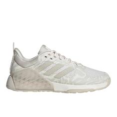 adidas Tênis feminino Dropset 2 Trainer, Branco giz/alumínio/alumina, 13 Wide