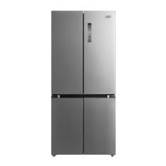 Refrigerador Midea French Door Inverter Quattro 482 Litros Inox MDRF556
