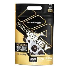 Gold Whey Protein 900g Refil Adaptogen Whey Concentrada, Cookies