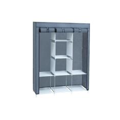 Guarda Roupas Desmontável Armário Organizador Dobrável - Jolitex, Cinz