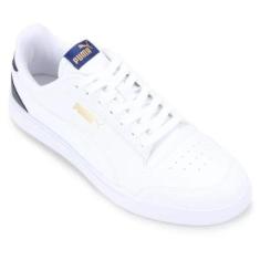 Tenis Puma Shuffle Bdp Masculino Branco-Masculino