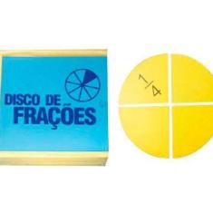 Brinquedos Educativos Disco de Frações 24 Peças - SONHO DE CRIANÇA