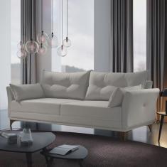 Sofá 3 Lugares com 2 Almofadas M97 Espresso Móveis