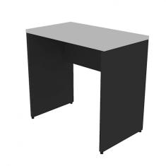 Mesa Reta Corp 25mm 90 Cm 47 Cm Bramov Móveis Preto/cinza Cristal