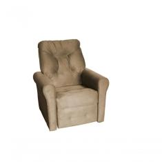 Poltrona Do Papai Reclinável Clio - New Chumbo Light