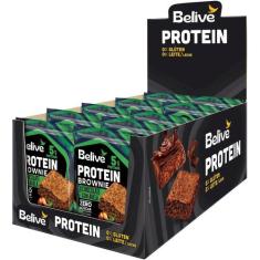 Brownie 5g Protein Chocolate com Avelã Sem Glúten Sem Leite Sem Açúcar