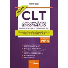 Livro - Consolidação das Leis do Trabalho 2019 - Mini