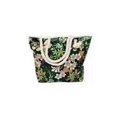 Bolsa Grande Para Praia E Piscina Em Tecido E Alça De Corda - Becky, V