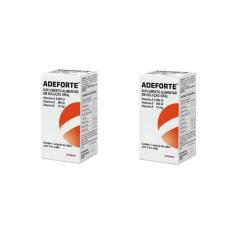 Kit 2 Suplemento Adeforte Solução Oral 1 Ampola 3mL - Gross