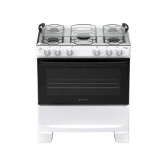 Fogão 5 Bocas Atlas Branco Mônaco Plus, Branco, Bivolt