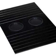 Esteirinha Bandeja Porta Copos Braço Sofá Preto