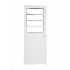 Porta Basculante Lambril Alumínio Branco 2.10 X 80 Lado Esquerdo – Hale