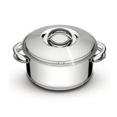 Caçarola Rasa 28 cm Solar em Aço Inox-62503/280-Tramontina, Prata, 28c