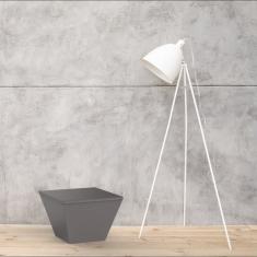 Banqueta Neo Grifit Cinza Mushroom