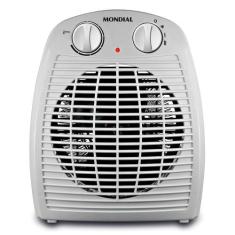 Aquecedor A Ar Mondial Cinza e Branco 2000W A-08, Cinza, 220V
