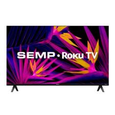 Smart Tv Semp 32" LED HD, Wi-Fi, HDMI, Roku Tv - 32r6610