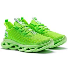 Tênis masculino Oldsen Jaguar corrida academia caminhada treino fitness-Masculino